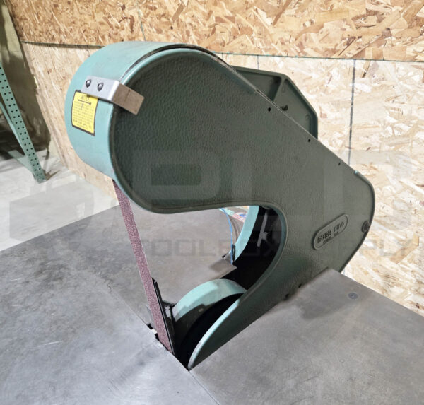 BURR KING 760 BELT SANDER W/ BALDOR M3555 MOTOR 3PH 2HP 3450RPM; 37"X30"X54" - Image 4