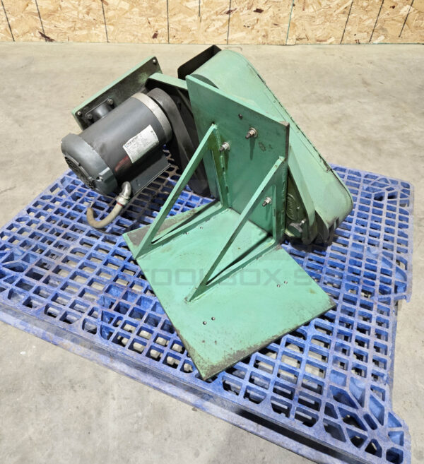 BURR KING 760 BELT SANDER W/ MARATHON D314 MOTOR 1.5HP 1PH 3450RPM FR: 56C