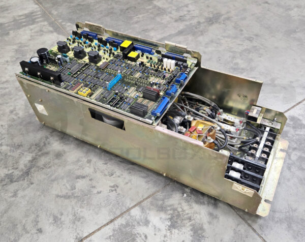 FANUC AC SPINDLE DRIVE W/ A20B-1001-0120 CONTROL BOARD & A81L-0001-0080-0 *READ*