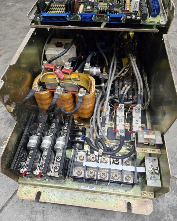 FANUC AC SPINDLE DRIVE W/ A20B-1001-0120 CONTROL BOARD & A81L-0001-0080-0 *READ* - Image 4