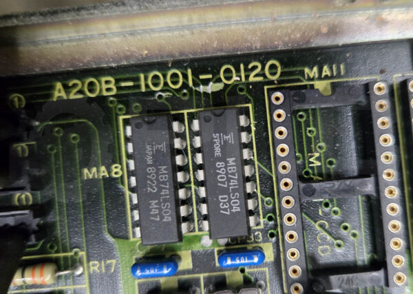 FANUC AC SPINDLE DRIVE W/ A20B-1001-0120 CONTROL BOARD & A81L-0001-0080-0 *READ* - Image 7