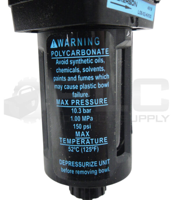 NEW WILKERSON L08-02-KK00 PNEUMATIC LUBRICATOR 150 PSI MAX - Image 4