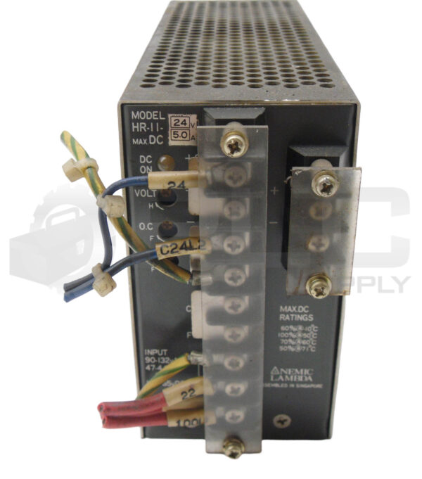 NEMIC LAMBDA HR-11-24 POWER SUPPLY 24V 5A - Image 3