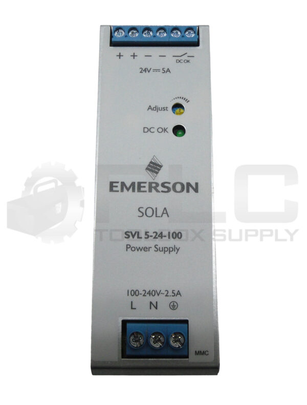 NEW EMERSON SVL 5-24-100 POWER SUPPLY 120W 24V 100-240VAC 5AMP, SVL5-24-100 - Image 4