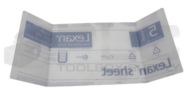 FLEXBAR 13054 VISORGUARD REPLACEMENT SHIELD, 16" X 8" - Image 2