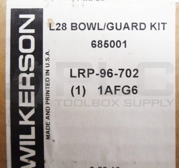 NEW WILKERSON LRP-96-702 BOWL/GUARD KIT, 10.3BAR 150PSI 1.00MPA - Image 6
