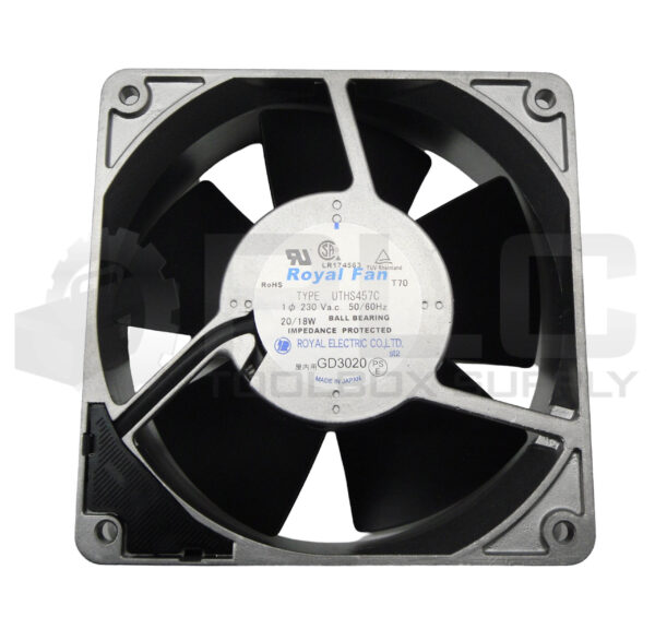 NEW ROYAL ELECTRIC UTHS457C COOLING FAN 230VAC 50/60HZ 20/18W - Image 4