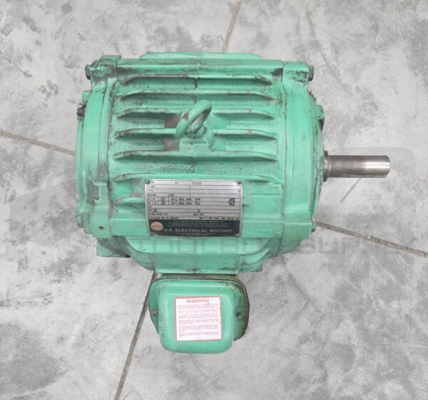 US ELECTRICAL MOTORS S61256V08V1630331F MOTOR 3HP 3PH 1776RPM FR: 2130, JDEN TE - Image 3