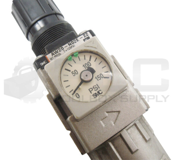 SMC AW20-N02E-2Z FILTER REGULATOR, 150PSI - Image 4