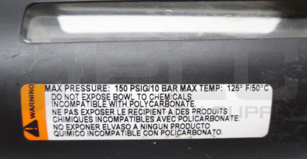 NEW SPEEDAIRE 1AKJ1 FILTER BOWL 150PSIG 10BAR - Image 5