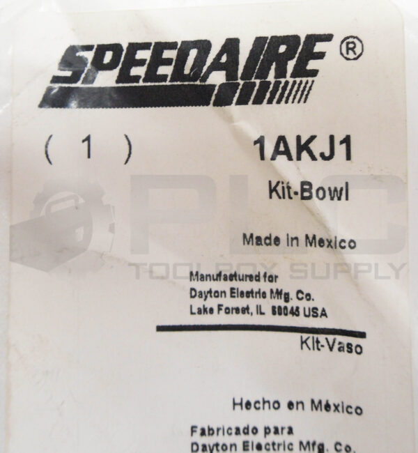 NEW SPEEDAIRE 1AKJ1 FILTER BOWL 150PSIG 10BAR - Image 6