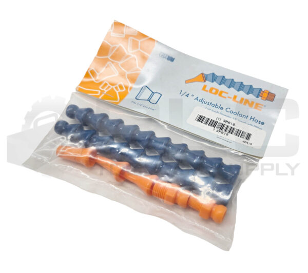 NEW SEALED LOC-LINE 3P816 ADJUSTABLE COOLANT HOSE 1/4" W/ FITTINGS (7 PIECES)