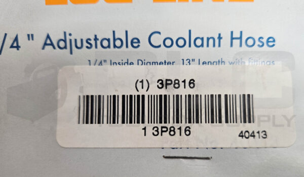 NEW SEALED LOC-LINE 3P816 ADJUSTABLE COOLANT HOSE 1/4" W/ FITTINGS (7 PIECES) - Image 7