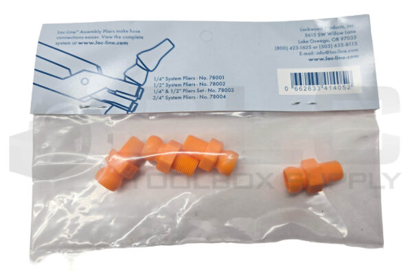 LOT OF 3 NEW SEALED LOC-LINE 6Y658 CONNECTOR 1/8" (4PCS PER BAG) - Image 3