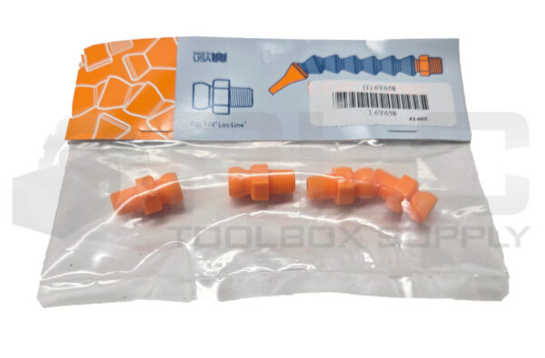 LOT OF 3 NEW SEALED LOC-LINE 6Y658 CONNECTOR 1/8" (4PCS PER BAG) - Image 4
