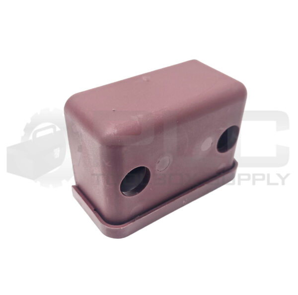 LOT OF 5 NEW BWF PLASTIC JUNCTION BOX, 3.5" X 1.5" X 2.25" - Image 2