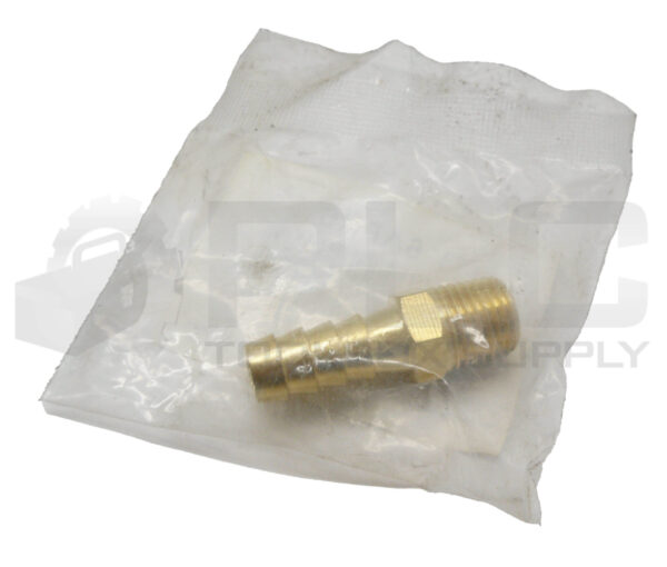 LOT OF 4 NEW SEALED GRAINGER 6AFP6 BRASS HOSE BARB 3/8", 1/4" NPT - Image 2