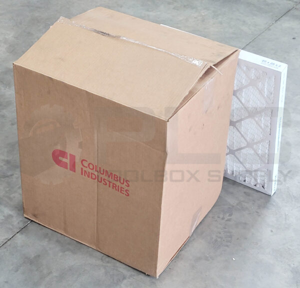 NEW BOX OF 12 COLUMBUS INDUSTRIES P2S10-2025 AIR FILTER STD CAPACITY MERV 10/8A - Image 2