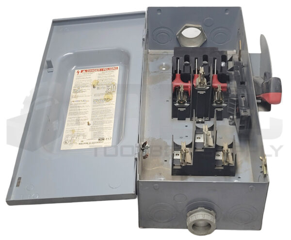 SQUARE D H363 /F3 HEAVY DUTY ENCLOSED SWITCH 100A 60HZ 600VAC 600VDC - Image 6