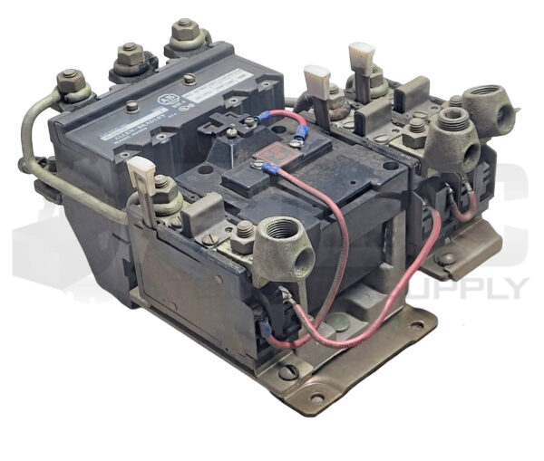 ALLEN BRADLEY 709-EOD103 /K MOTOR STARTER SIZE 4 3PH 3P W/ 74A86 COIL