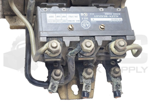 ALLEN BRADLEY 709-EOD103 /K MOTOR STARTER SIZE 4 3PH 3P W/ 74A86 COIL - Image 4