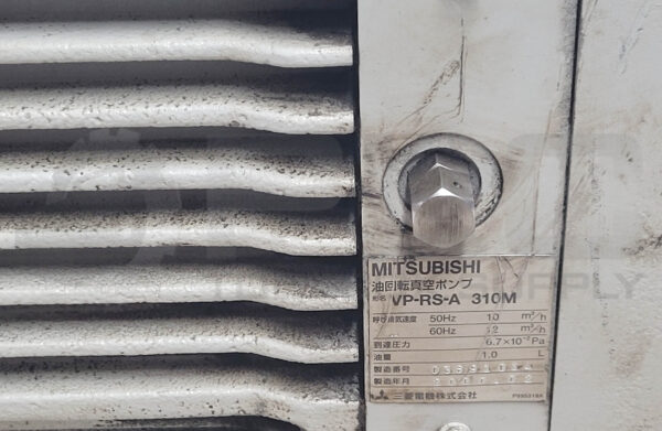MITSUBISHI VP-RS-A 310M ROTARY VACUUM PUMP 50/60HZ 1L W/ VP-RS-A-M MOTOR - Image 4