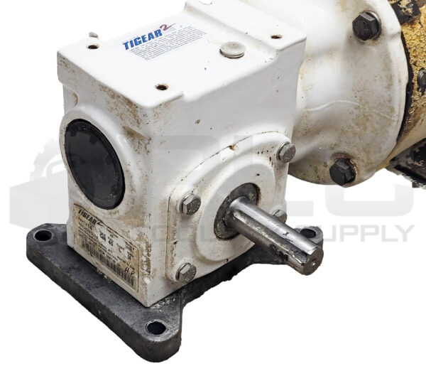 RELIANCE ELECTRIC T56S1705A-KF MOTOR 3/4HP W/ TIGEAR 15QN40L56 GEAR REDUCER - Image 5