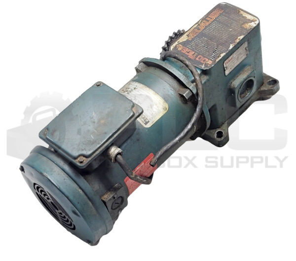 RELIANCE ELECTRIC T56S1004A-JB MOTOR W/ DODGE TIGEAR M055296003YS 07916130DH - Image 2