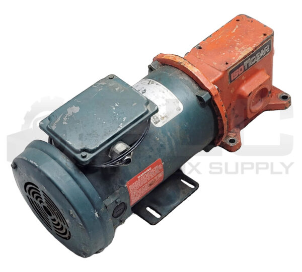 RELIANCE ELECTRIC T56S1005A-TX MOTOR W/ DODGE TIGEAR 7916110-CB R9474C GEARBOX - Image 2