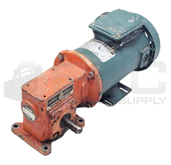 RELIANCE ELECTRIC T56S1005A-TX MOTOR W/ DODGE TIGEAR 7916110-CB R9474C GEARBOX - Image 3