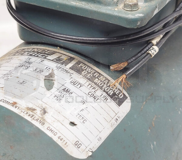 RELIANCE ELECTRIC T56S1005A-TX MOTOR W/ DODGE TIGEAR 7916110-CB R9474C GEARBOX - Image 6