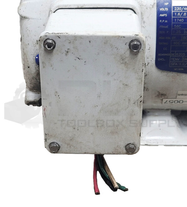 BALDOR CWDM3538 MOTOR 35S588P863G1 WASHDOWN DUTY 0.5HP 230/460V 1.6/0.8A 1740RPM - Image 3