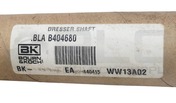 NEW BOURN & KOCH .BLA B404680 DRESSER SHAFT 32-1/2" BK- EA 140415 WW13A02 - Image 7