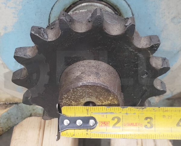 BOSTON GEAR FWA752-400X-B7-G GEAR REDUCER RUW F 400 NK .390 - Image 4