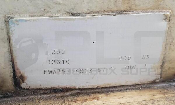 BOSTON GEAR FWA752-400X-B7-G GEAR REDUCER RUW F 400 NK .390 - Image 5