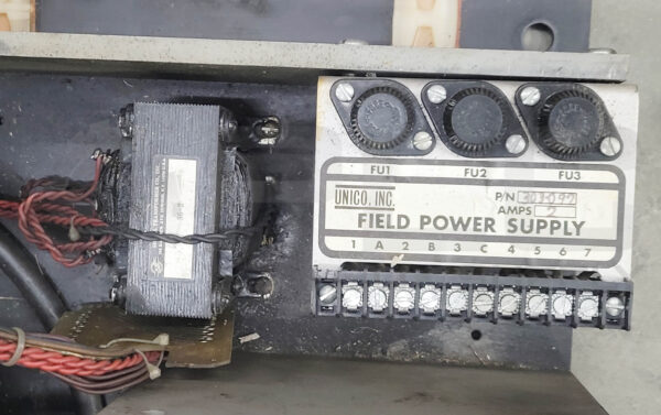 UNICO 302-186 DC DRIVE W/ 303-097 2A POWER SUPPLY - Image 5