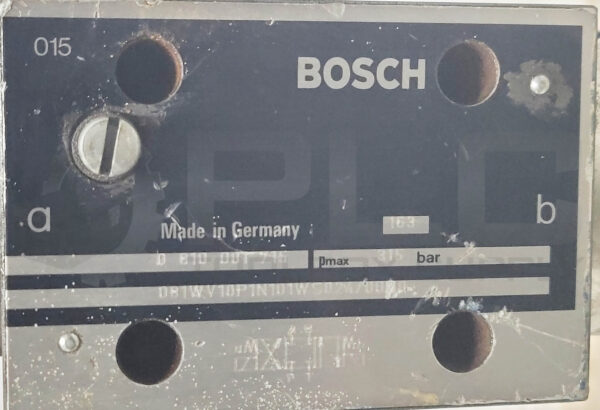 BOSCH 081WV10P1N101WS024/0000 VALVE W/ (2) 1837001140 COIL W/ 0380695116011 - Image 6