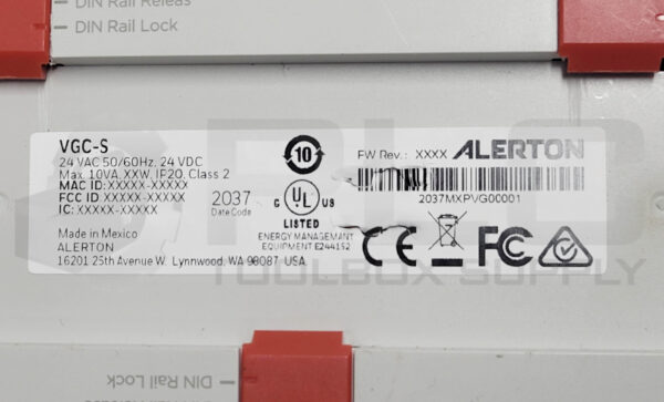 ALERTON VGC-S CONTROLLER FIRE ALARM GENERAL SIGNALING ENERGY MANAGEMENT - Image 5