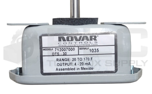 NEW NOVAR CONTROLS 712007000 DUCT TEMPERATURE SENSOR 20-170F 4-20MA - Image 5