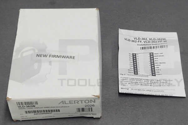 NEW ALERTON VLD-362W THERMOSTAT CONTROLLER VISUAL LOGIC DISPLAY - Image 2