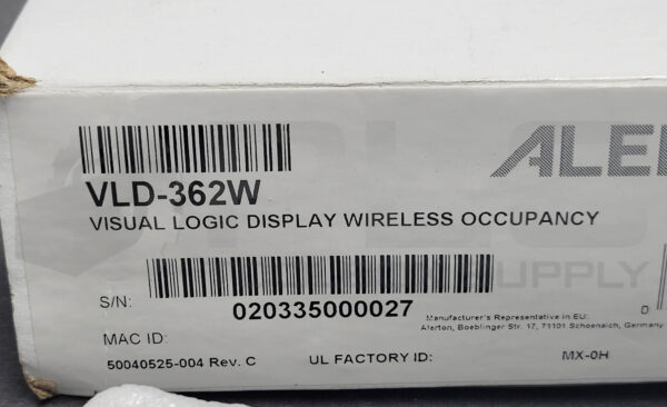 NEW ALERTON VLD-362W THERMOSTAT CONTROLLER VISUAL LOGIC DISPLAY - Image 7