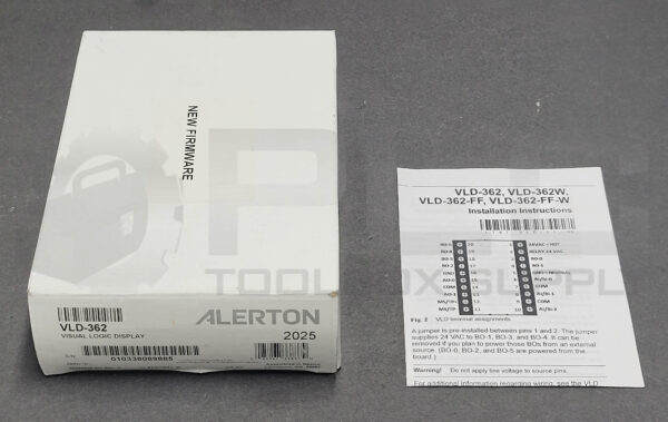 NEW ALERTON VLD-362 THERMOSTAT CONTROLLER VISUAL LOGIC DISPLAY - Image 2
