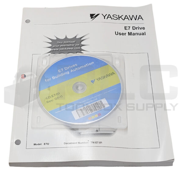 NEW YASKAWA CIMR-E7U47P5 VARISPEED E7 AC DRIVE SPEC 47P51B 380-480//0-480V - Image 2