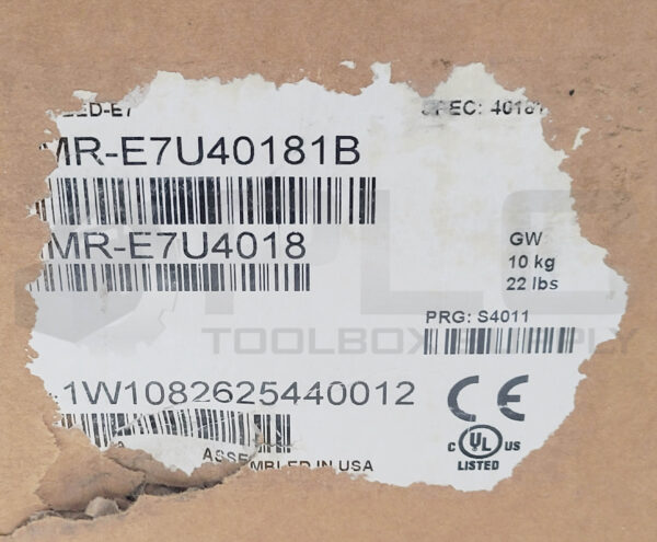 NEW YASKAWA CIMR-E7U4018 VARISPEED E7 AC DRIVE SPEC 40181B 380-480//0-480V - Image 3
