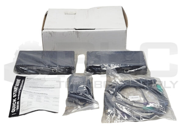 NEW BLACK BOX ACU1009A CAT5 KVM EXTENDER DUAL