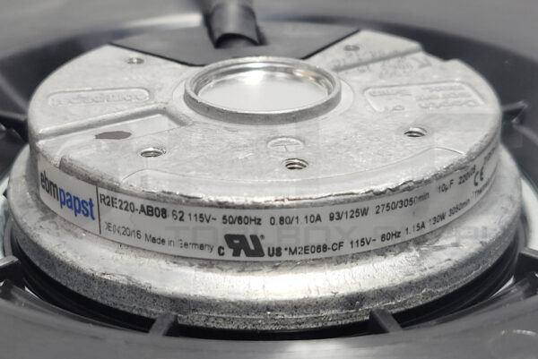 NEW EBMPAPST R2E220-AB08-62 CENTRIFUGAL FAN 115V 50/60HZ 0.8/1.1A 93/125W - Image 7