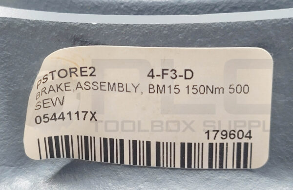 NEW SEW EURODRIVE BM15 150 NM 500 VAC A ELECTRIC BRAKE 0544117X - Image 4