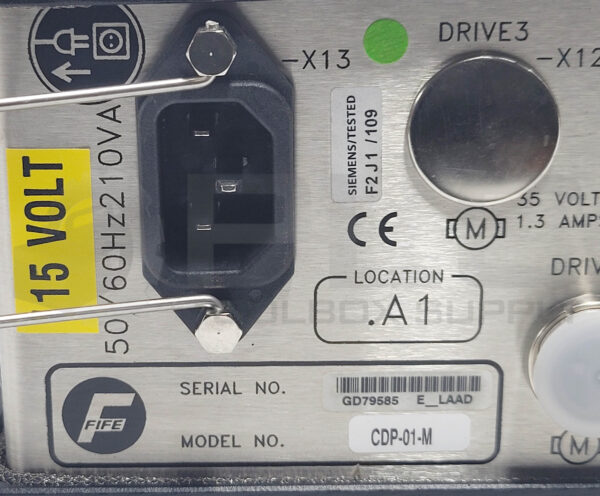 NEW FIFE CDP-01-M WEB GUIDE CONTROLLER 115V 50/60HZ 210VA - Image 8