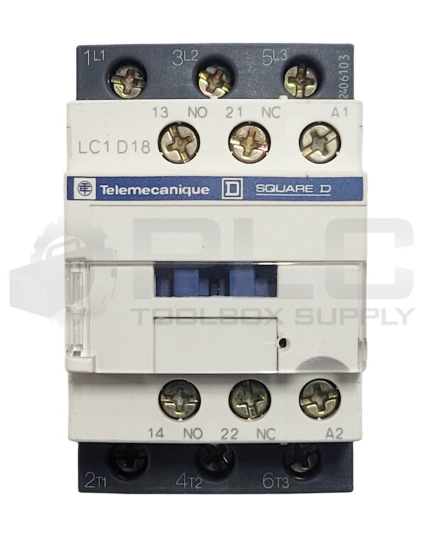NEW TELEMECANIQUE LC1D18B7 CONTACTOR 24V 50/60HZ 7.5KW/400V 10HP/460V - Image 4
