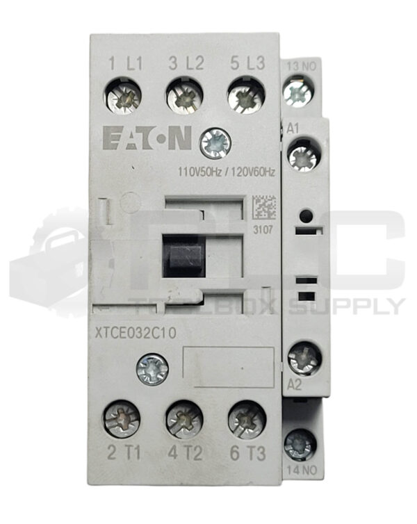 NEW EATON XTCE032C10 CONTACTOR 110V/50HZ 120V/60HZ - Image 4
